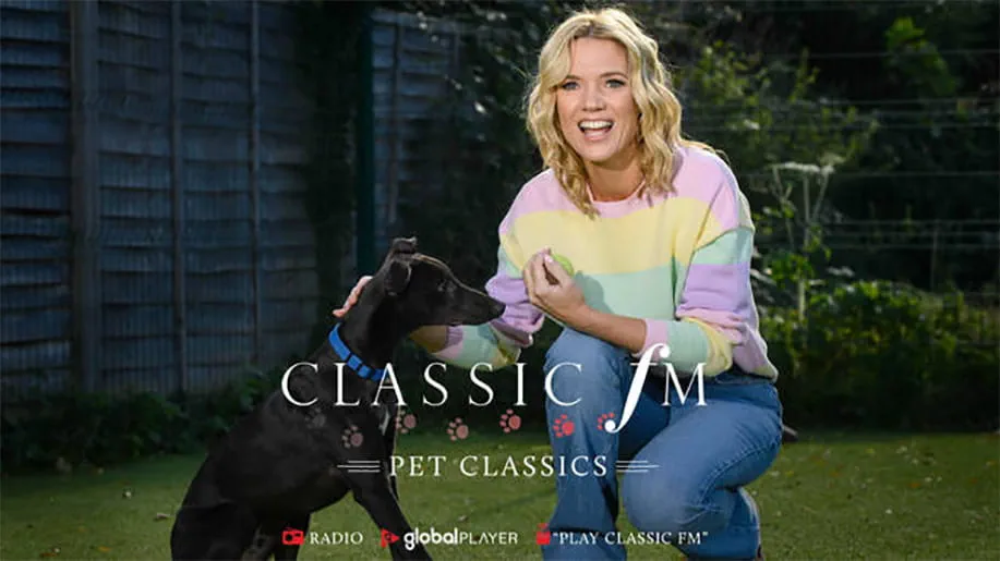 Classic FM pet firework show for cats and dogs with anxiety